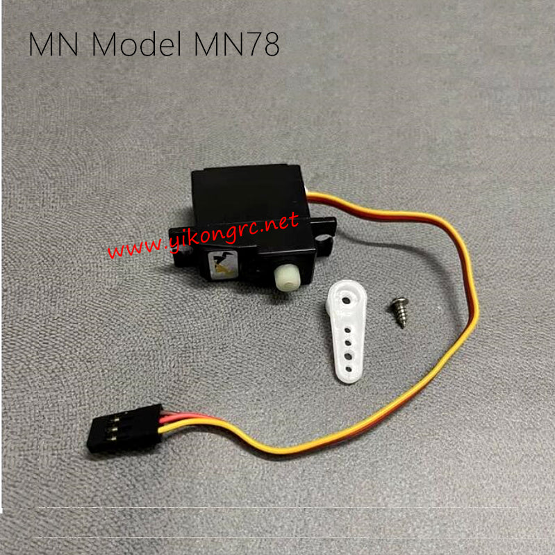 MN Model MN 78 Parts Servo with Arm