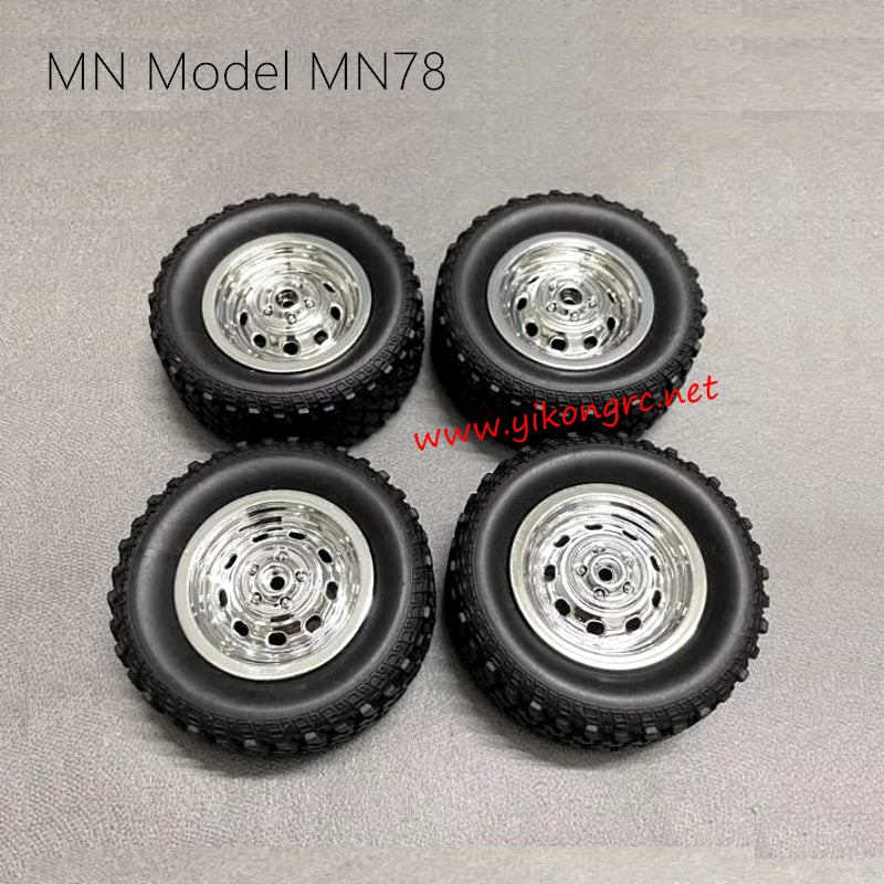 MN Model MN 78 Parts Wheel assembly