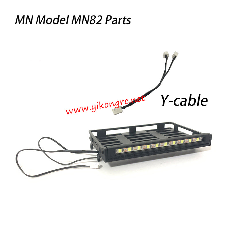 MN Model MN 82 Parts Luggage Rack Integrated Spotlight With Y-Cable