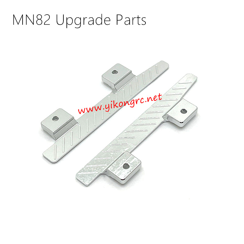 MN Model MN 82 Upgrades Left and right foot pedals silver