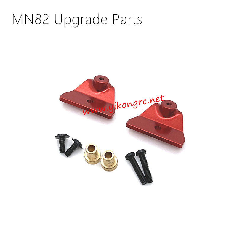 MN Model MN 82 Upgrades Metal Front Shock mounts red
