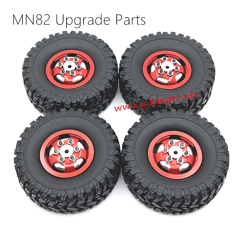MN Model MN 82 Upgrades Wheel Complete kit red