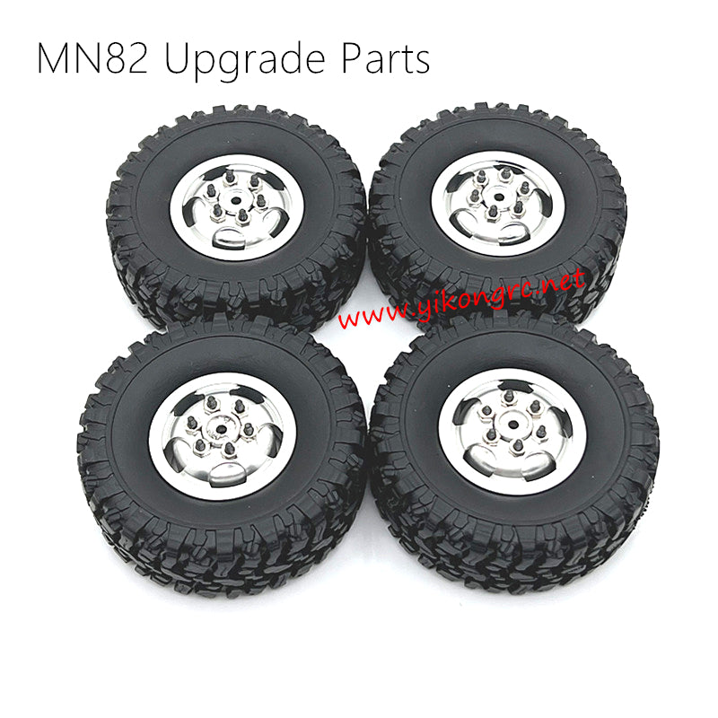 MN Model MN 82 Upgrades Wheel Complete kit silver