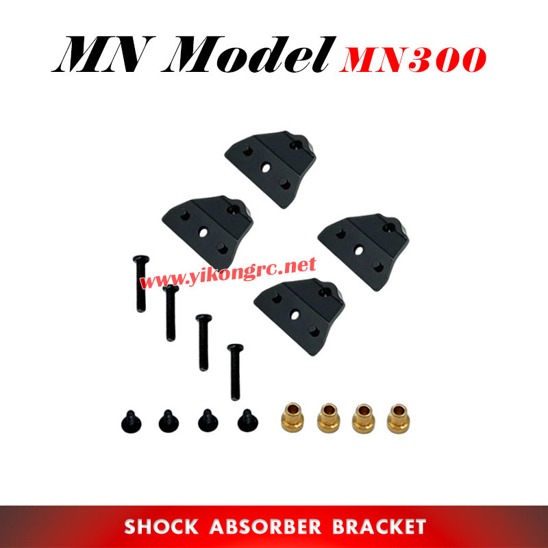 MN RC MN300 RC Crawler Upgrade Parts Shock Absorber Bracket black