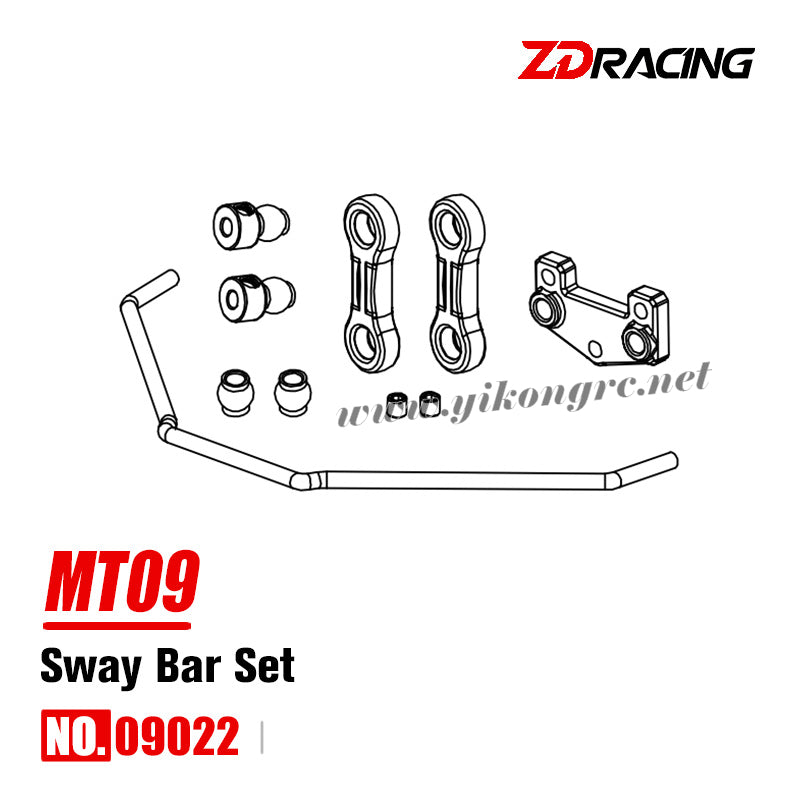 ZD Racing MT09 RC Car Parts 09022 Sway Bar Set