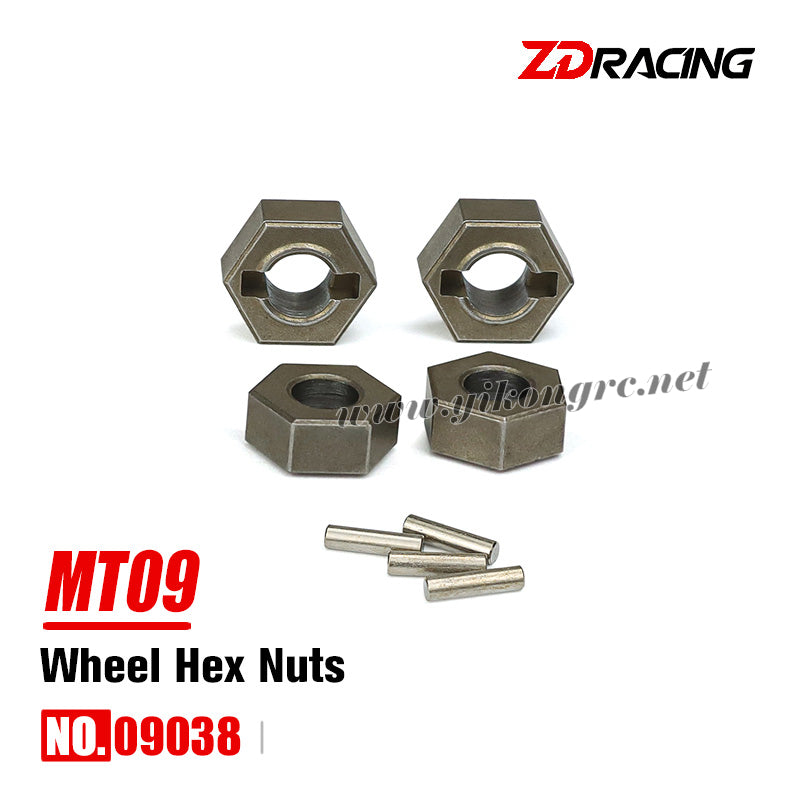 ZD Racing MT09 RC Car Parts 09038 Wheel Hex Nuts