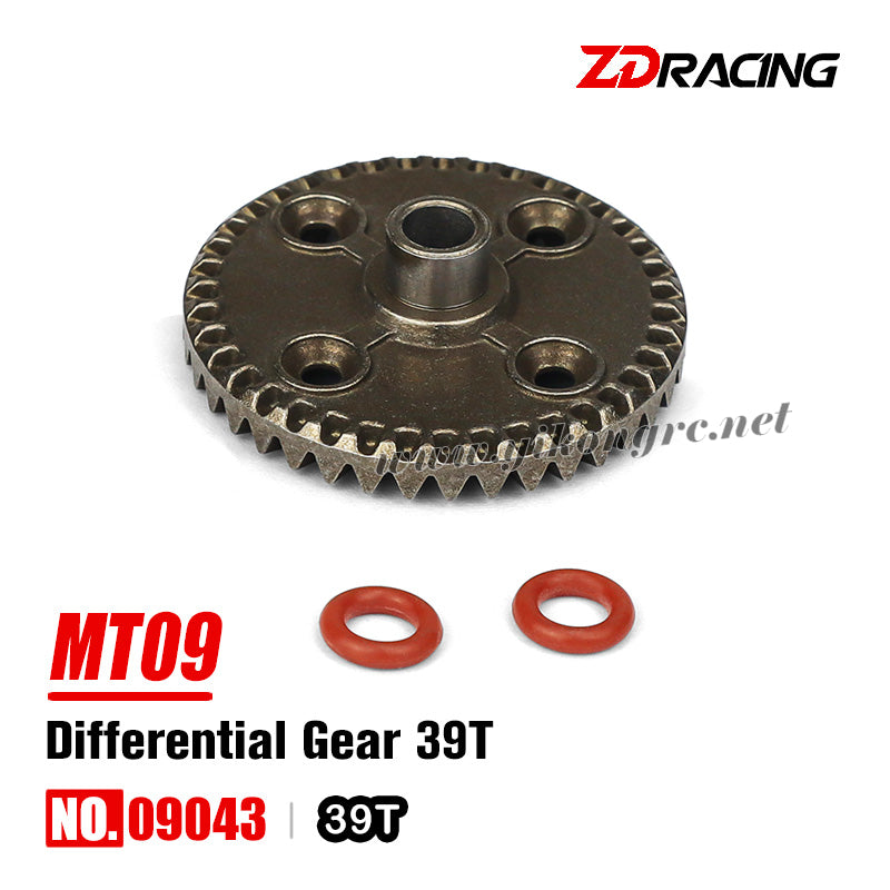 ZD Racing MT09 RC Car Parts 09043 Differential Gear 39T