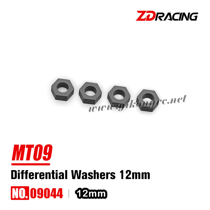 ZD Racing MT09 RC Car Parts 09044 Differential Washers 12mm