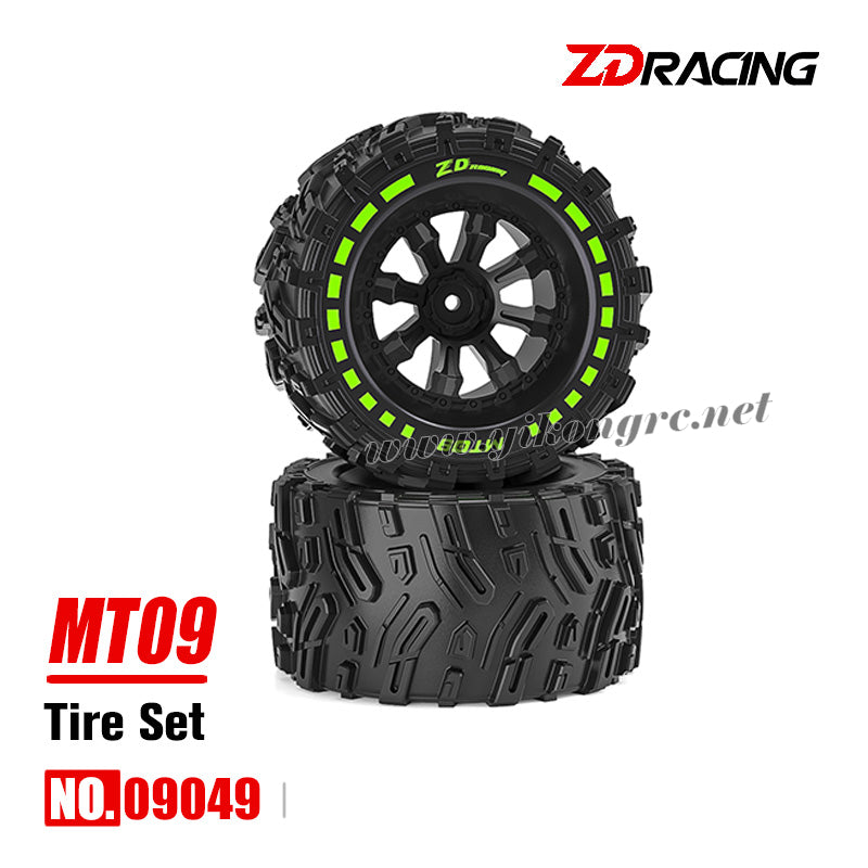ZD Racing DBX09 (MT09) Parts 09049 Tire Set