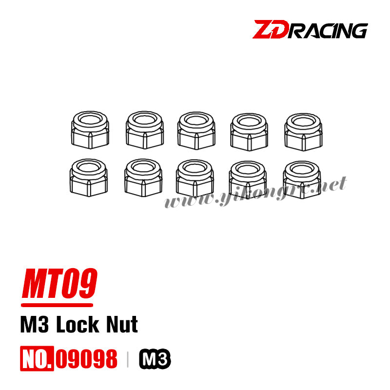 ZD Racing DBX09 (MT09) Parts 09098 Nut