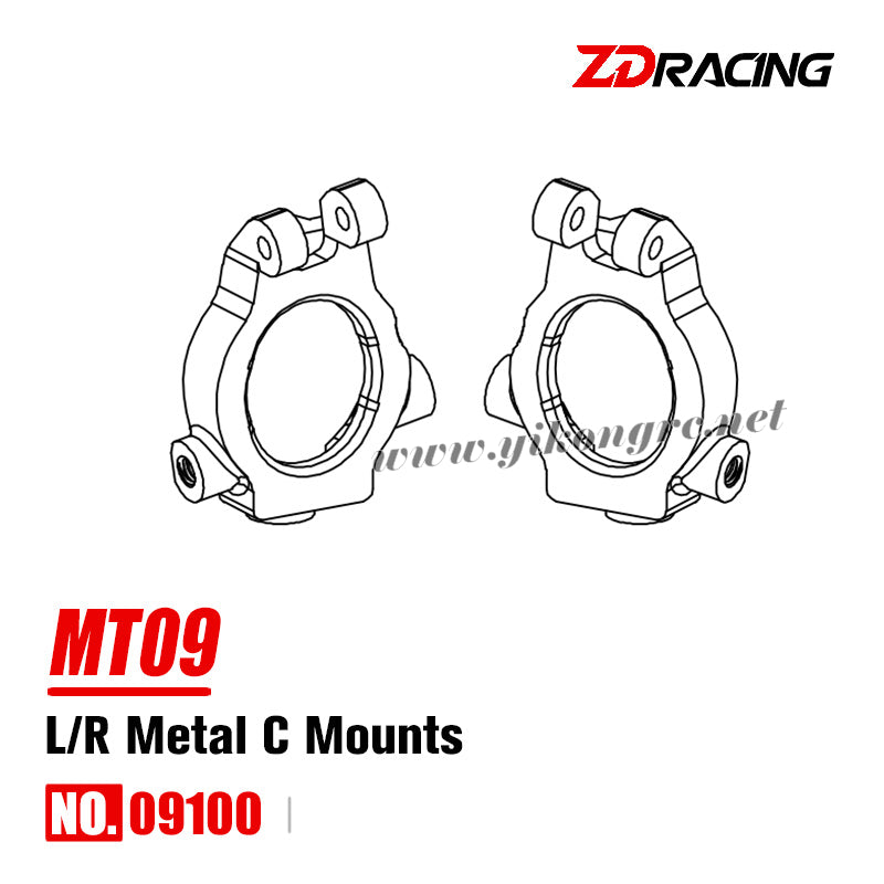 ZD Racing DBX09 (MT09) Parts 09100 L/R Metal C Mounts
