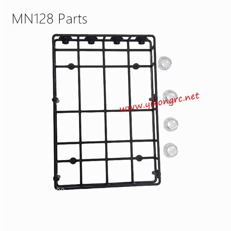 MN-RC MN128 RC Car Parts Roof rack with led cover