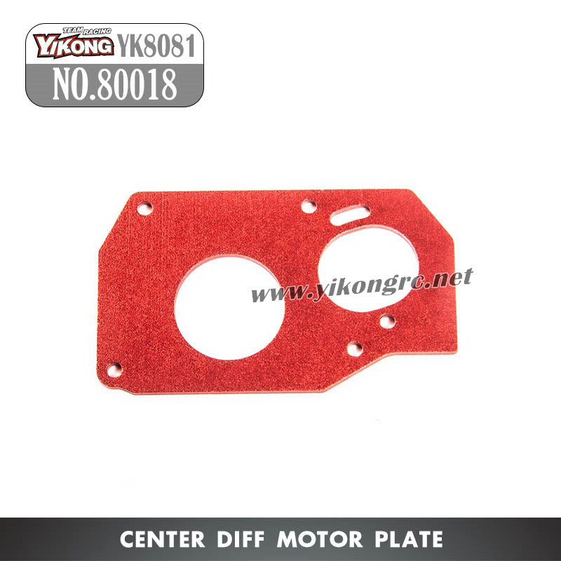 YIKONG YK8081 DF8 RC Truck Parts Center Diff Motor Plate 80018