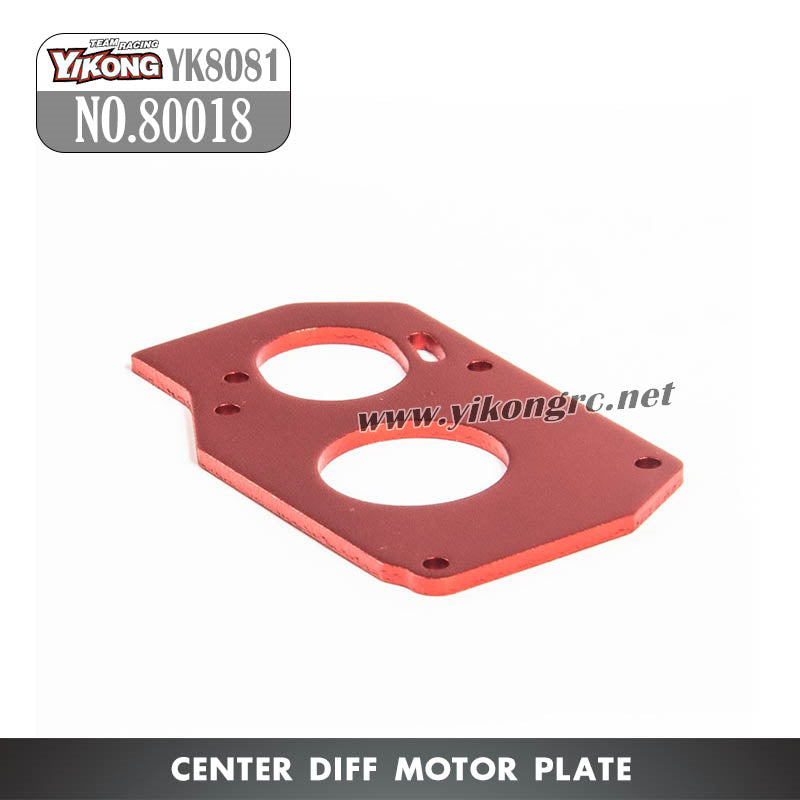 YIKONG YK8081 DF8 RC Truck Parts Center Diff Motor Plate 80018