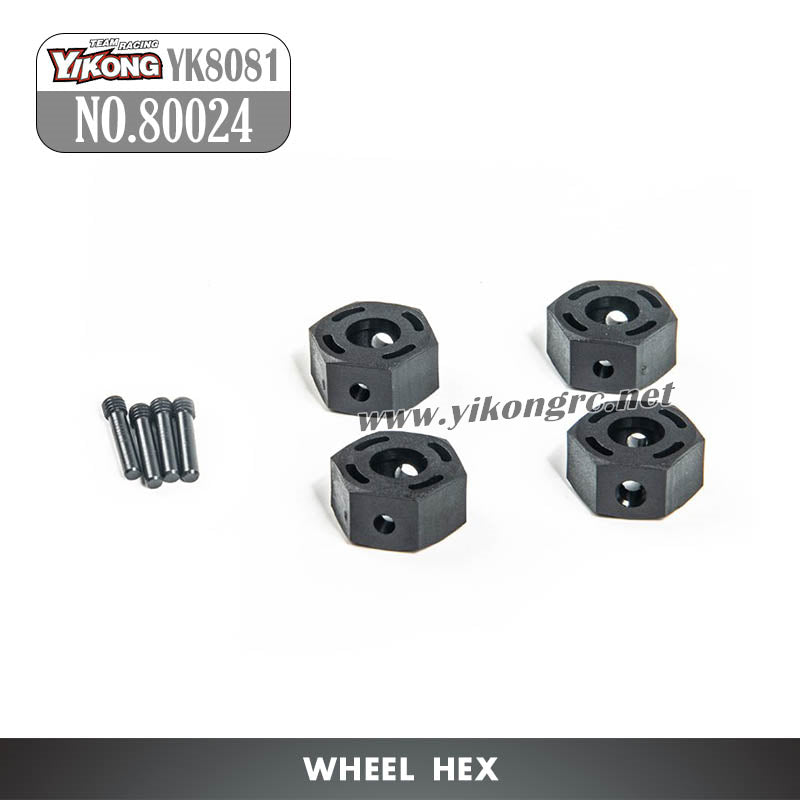 YIKONG YK8081 DF8 RC Truck Parts Wheel Hex 80024
