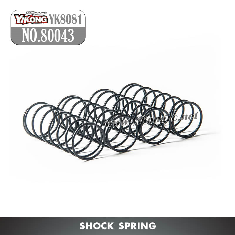 YIKONG YK8081 DF8 RC Car Parts Shock Spring 80043