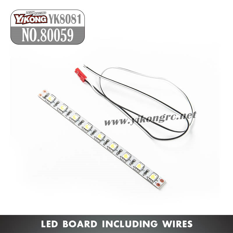 YIKONG YK8081 Parts LED Board including wires 80059