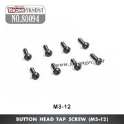 80094 Button Head Tap Screw (M3-12)