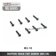 80095 Button Head Tap Screw (M3-18)