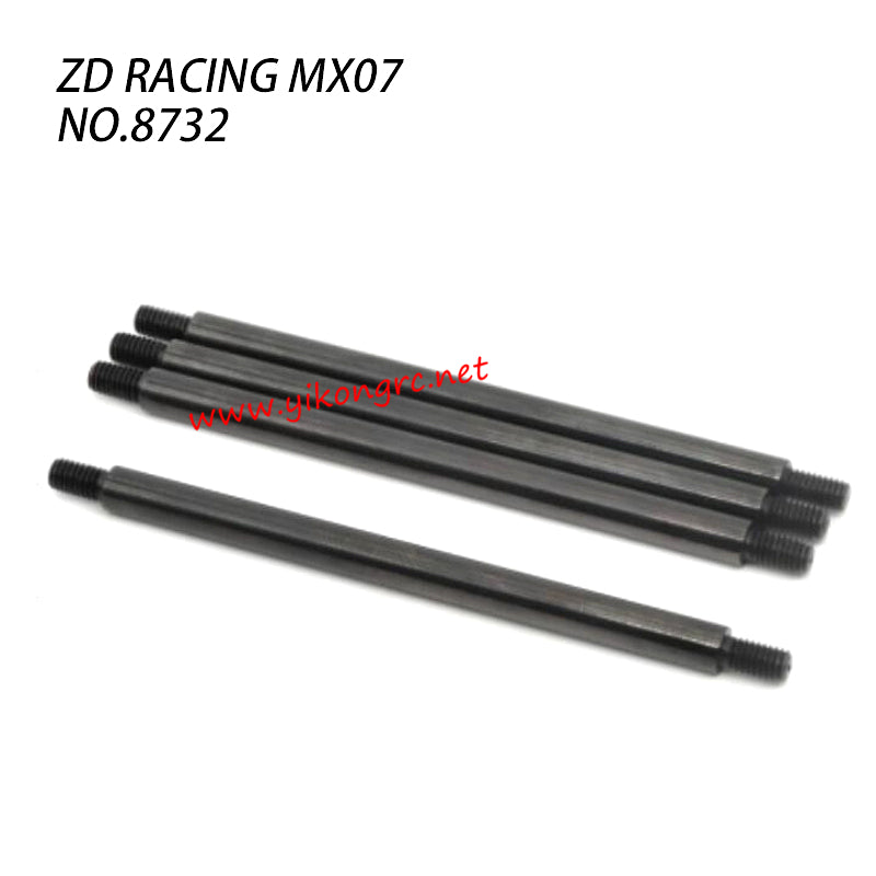 ZD Racing MX07 RC Truck Parts C Mount and Rear Hub 8732