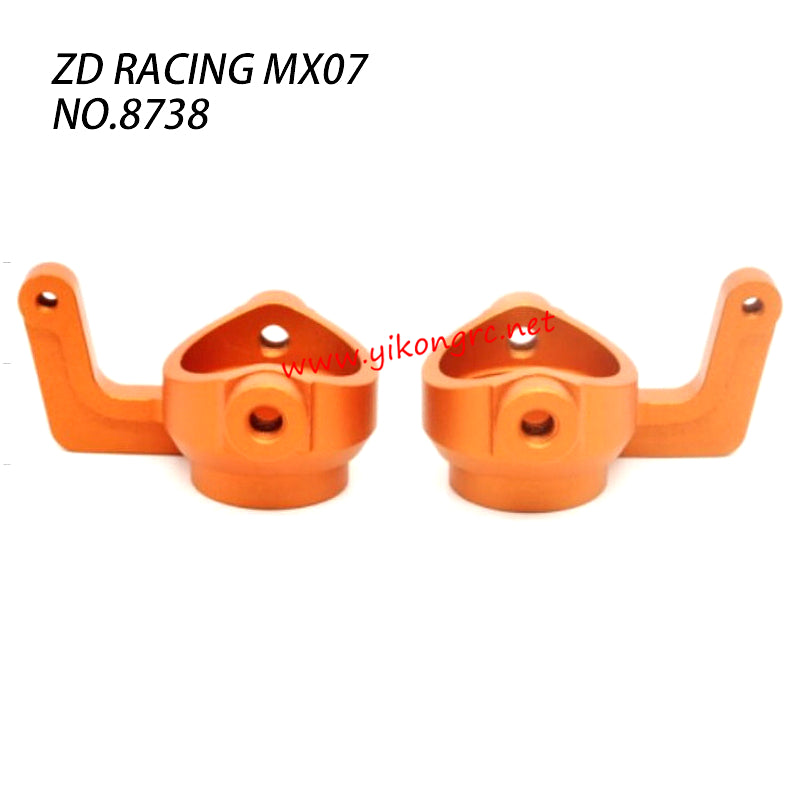ZD Racing MX07 RC Truck Parts Steering Cups CNC 8738