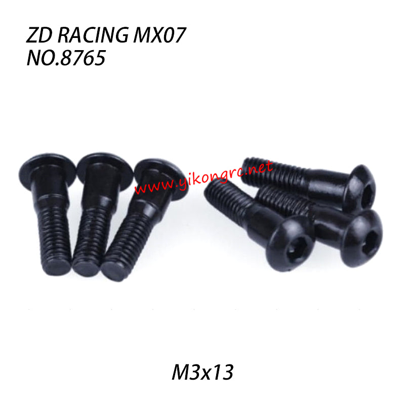 ZD Racing MX07 RC Truck Parts M3x13 Screw Rod 8765