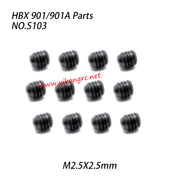 S103 M2.5X2.5mm