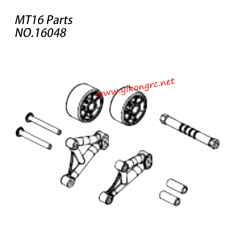 ZD Racing MT 16 RC Car Parts Head Wheel Assembly 16048