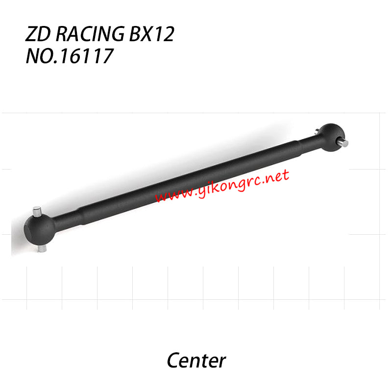 ZD Racing BX12 Parts Center Drive Shaft 16117