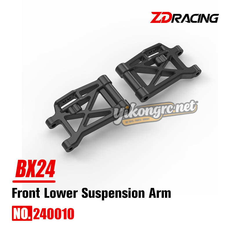 ZD Racing BX24 RC Car Parts Front Lower Suspension Arm Assembly 240010