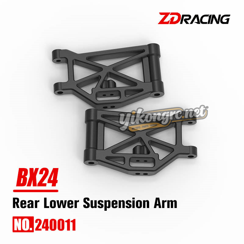 ZD Racing BX24 RC Car Parts Rear Lower Suspension Arm Assembly 240011