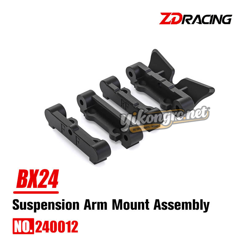 ZD Racing BX24 RC Car Parts Suspension Arm Mount Assembly 240012