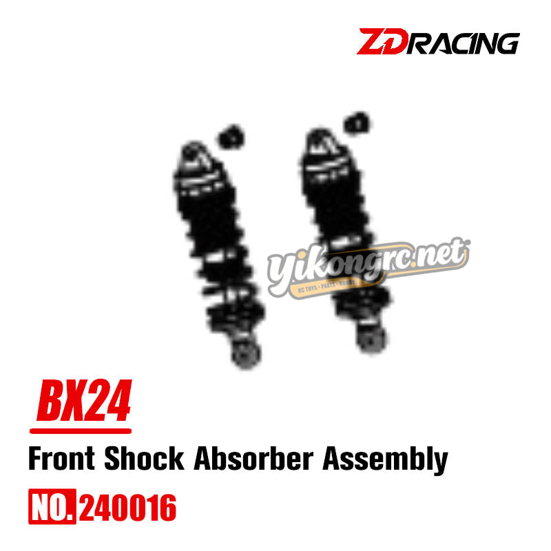 ZD Racing BX24 RC Car Parts Front Shock Absorber Assembly 240016