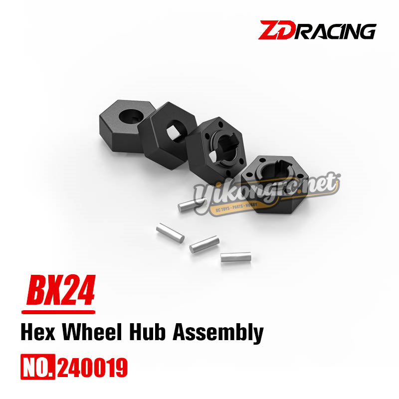 ZD Racing BX24 RC Car Parts Hex Wheel Hub Assembly 240019