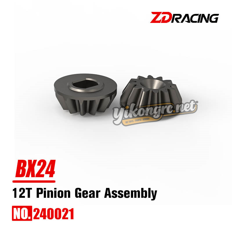 ZD Racing BX24 Parts 12T Pinion Gear Assembly 240021