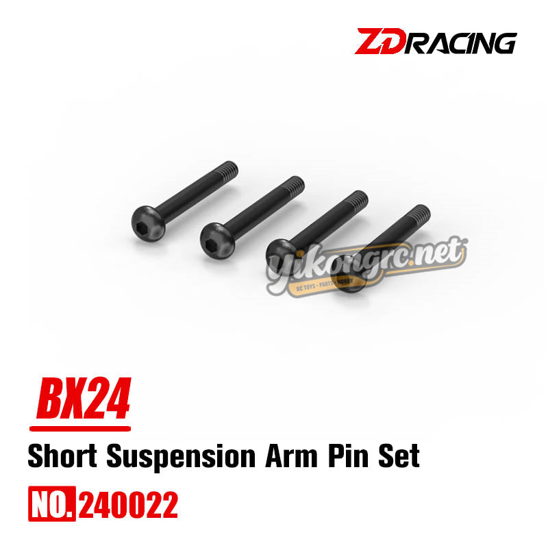 ZD Racing BX24 Parts Short Suspension Arm Pin Set 240022