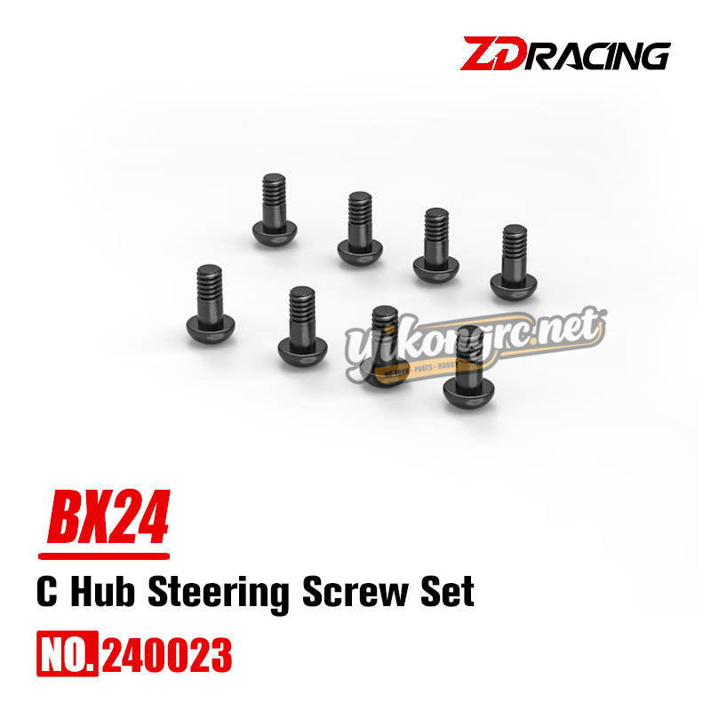 ZD Racing BX24 Parts C Hub Steering Screw Set 240023