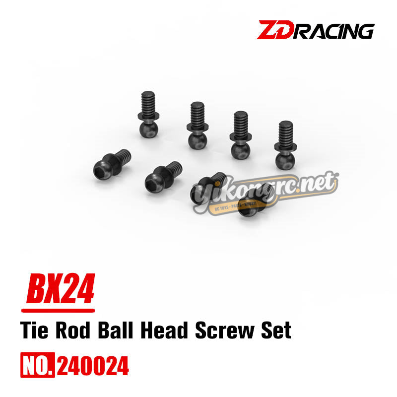 ZD Racing BX24 Parts Tie Rod Ball Head Screw Set 240024