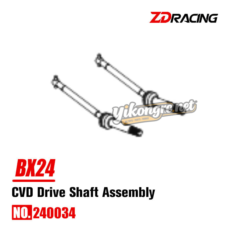 ZD Racing BX24 Parts CVD Drive Shaft Assembly 240034