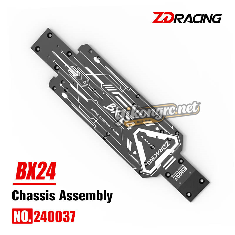 ZD Racing BX-24 RC Car Parts Chassis Assembly 240037
