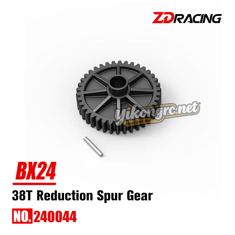 ZD Racing BX-24 RC Car Parts 38T Reduction Spur Gear Assembly 240044