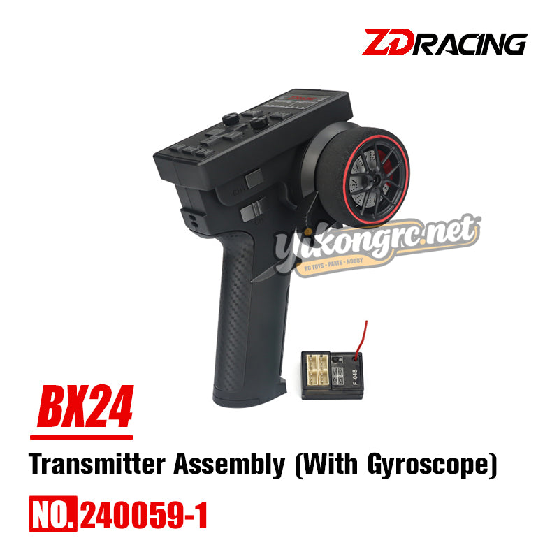 ZD Racing BX-24 RC Buggy Parts HOTRC Transmitter Assembly 240059-1 With Gyroscope