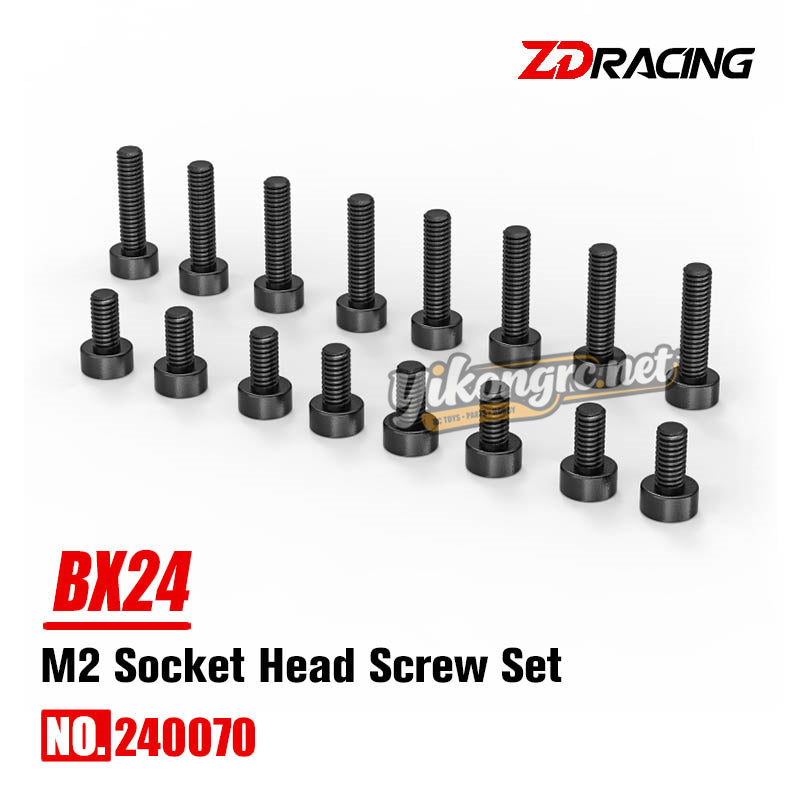 No.240070 ZD Racing BX24 Parts M2 Socket Head Screw Set