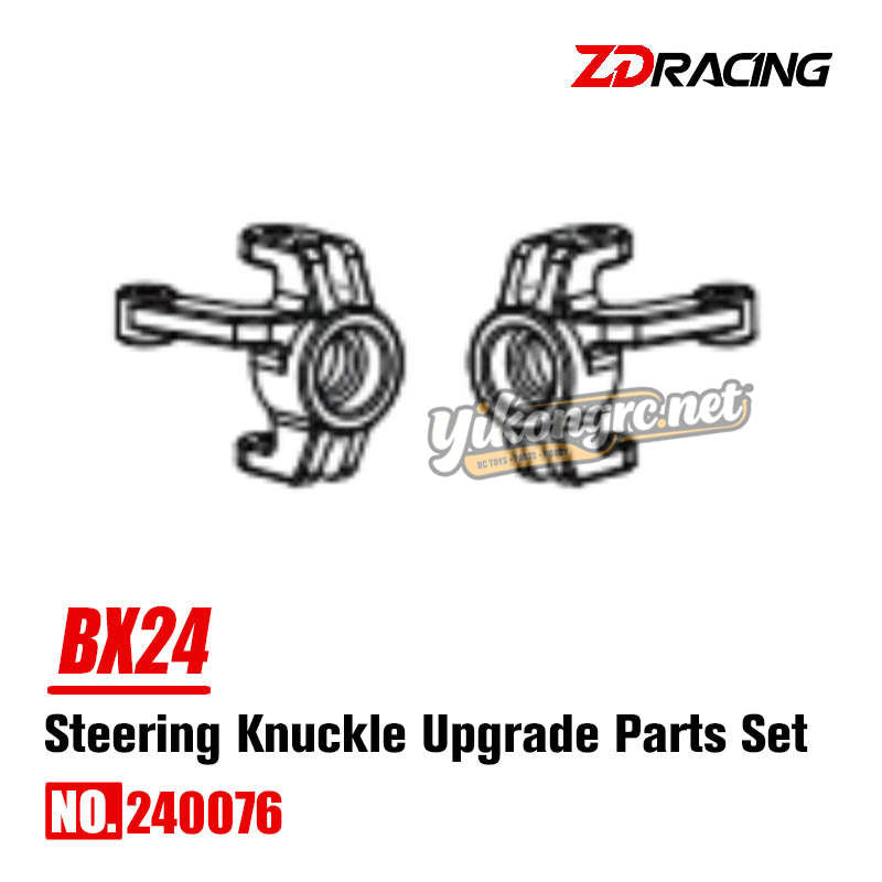 ZD Racing BX24 RC Buggy Steering Knuckle Upgrade Parts Set 240076