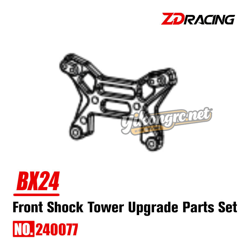 ZD Racing BX24 RC Buggy Front Shock Tower Upgrades Set 240077