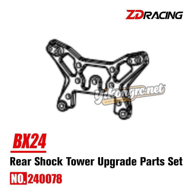 ZD Racing BX24 RC Buggy Rear Shock Tower Upgrades Set 240078