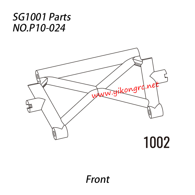 Pinecone Forest SG-1001 RC Car Parts 1002 Front Bumper Support P10-024
