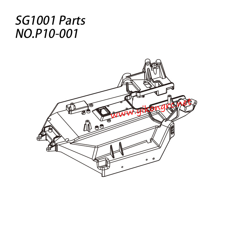 Pinecone Forest SG-1001 RC Car Parts Chassis M10-001