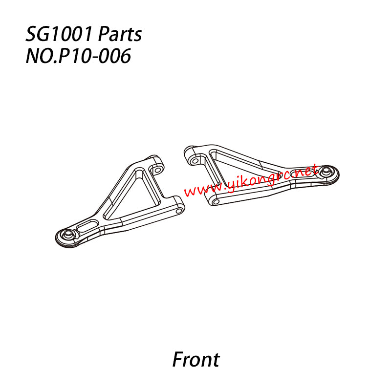 Pinecone Forest SG-1001 RC Car Parts Front Upper Suspension Arm LR M10-006