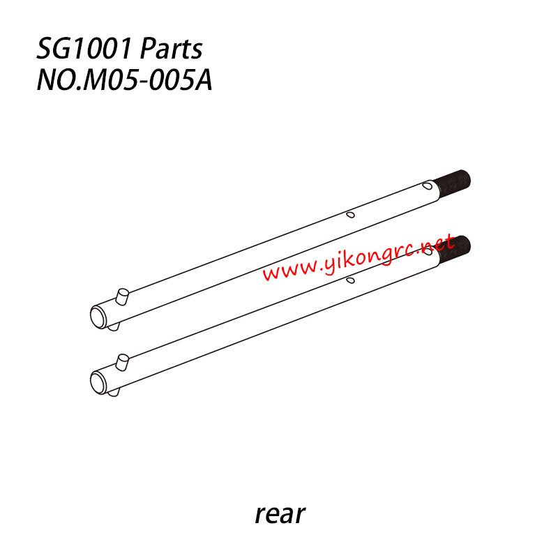 Pinecone Forest SG-1001 RC Car Parts Rear Axle Shaft M05-005A